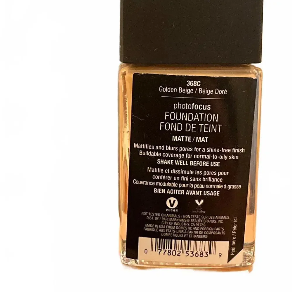 Wet N Wild Photo Focus Matte Foundation